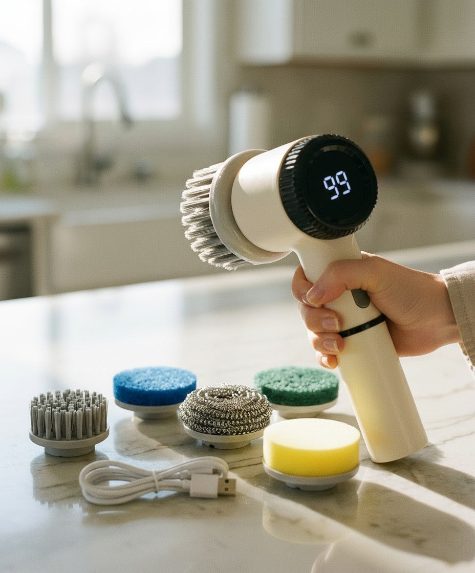 Electric Scrubber For Washing Dishes
